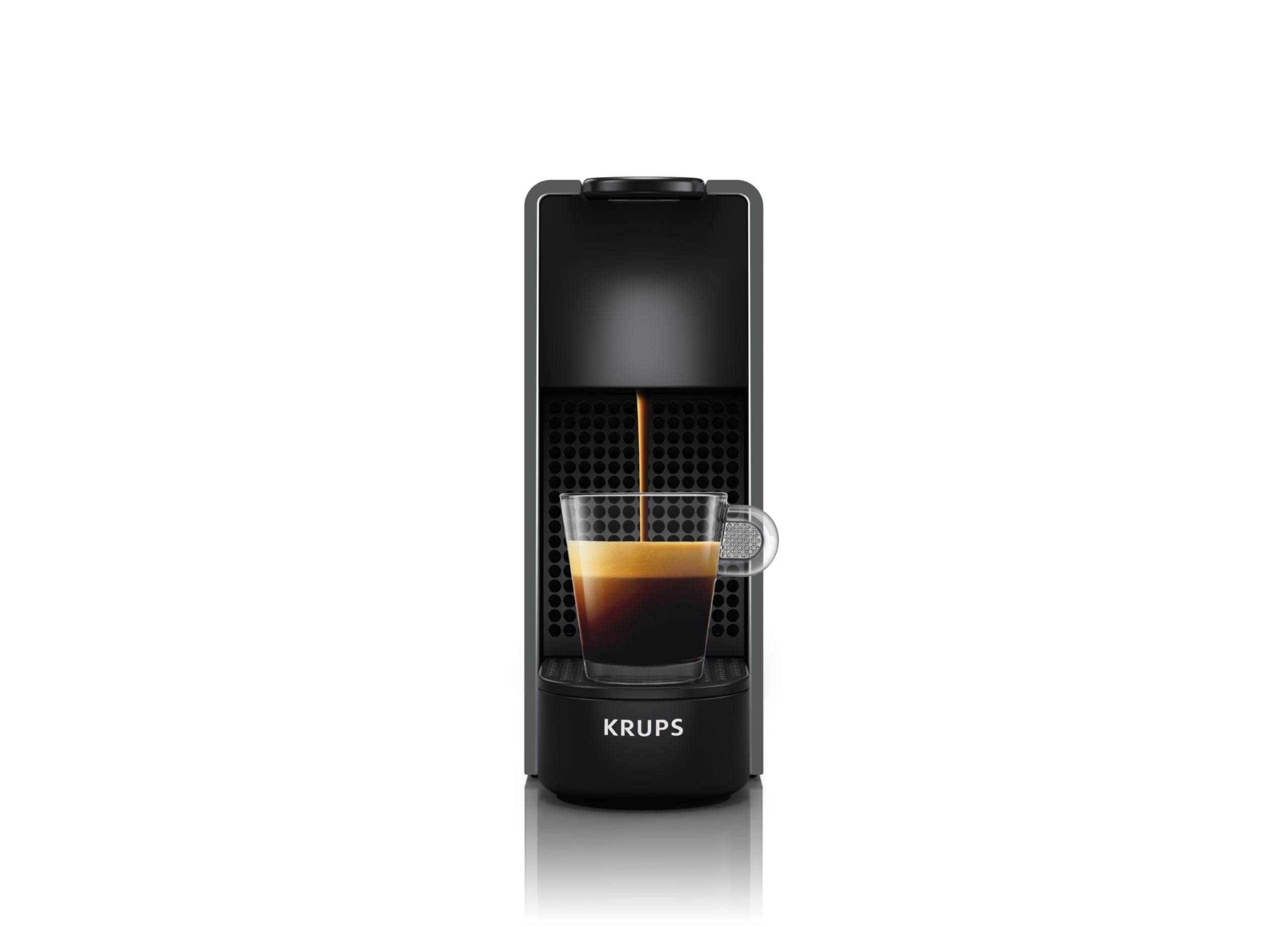 Machine à Café Essenza Mini Gris Intense, 19 Bars, Design Compact, Expresso et Lungo, Arrêt Automatique, Gris Intense, YY2911FD