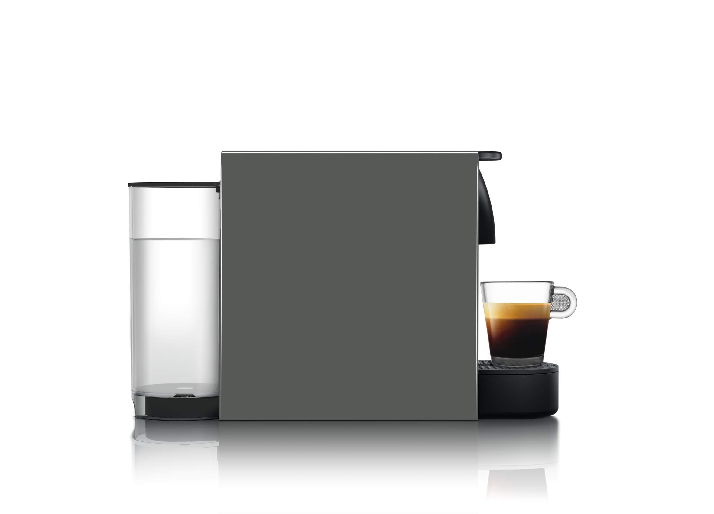Mini-machine à café à capsules Essenza, 0,6 L, 19 bars, XN110BRD, Noir, Gris