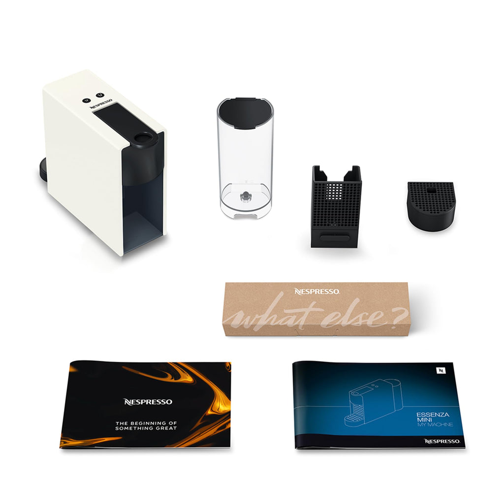Essenza Mini XN110110 Manuel Cafetière 0,6 L, Noir, Blanc