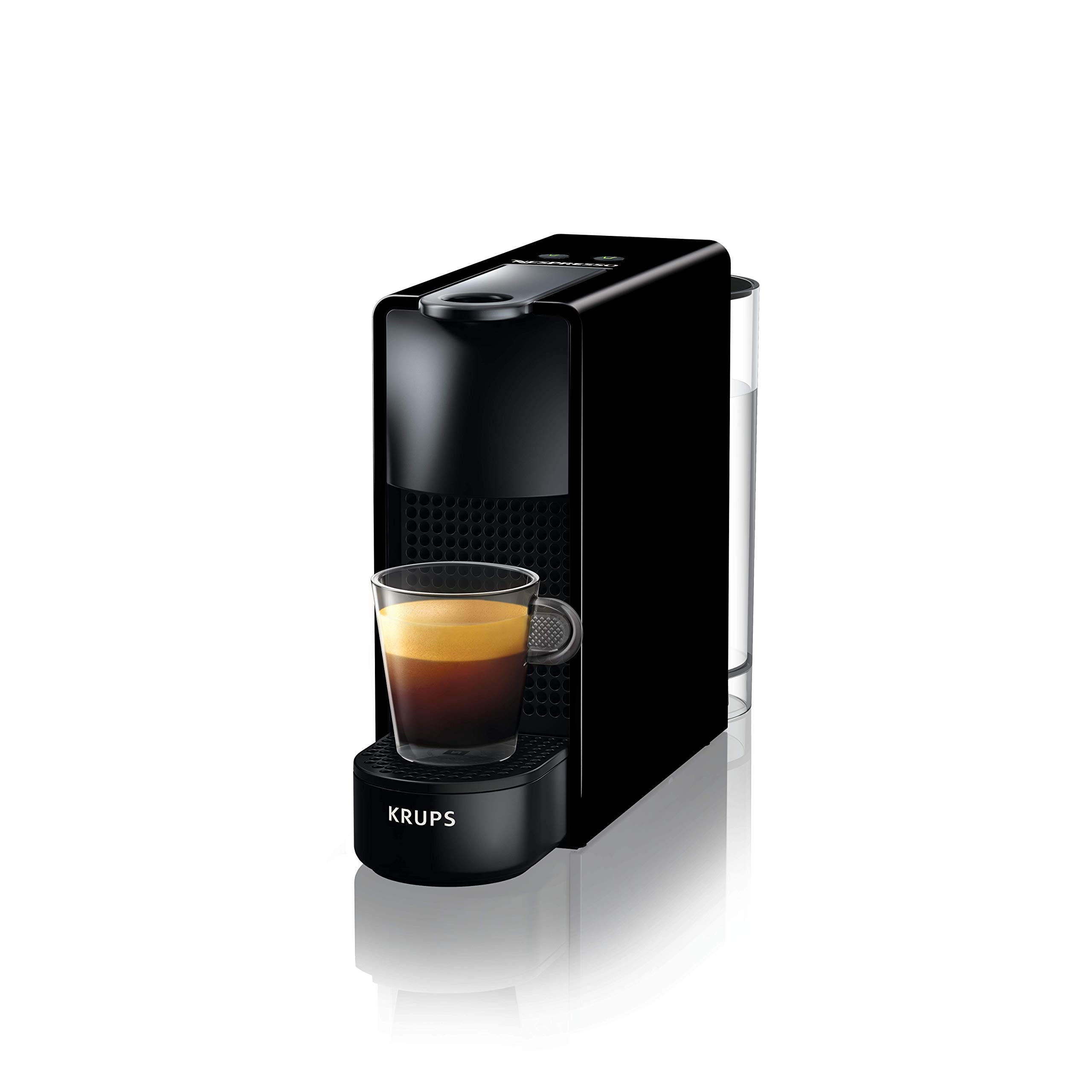 Machine à Café Essenza Mini Noir Cafetière à Capsules XN110810, Noir