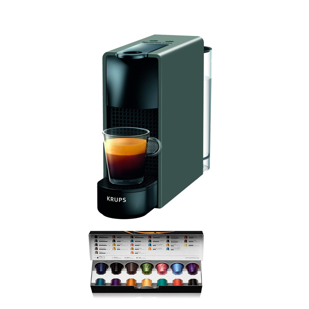 Mini-machine à café à capsules Essenza, 0,6 L, 19 bars, XN110BRD, Noir, Gris